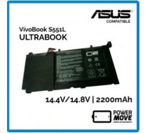 Bateria ASUS Compativel - VIVOBOOK S551L - V551L