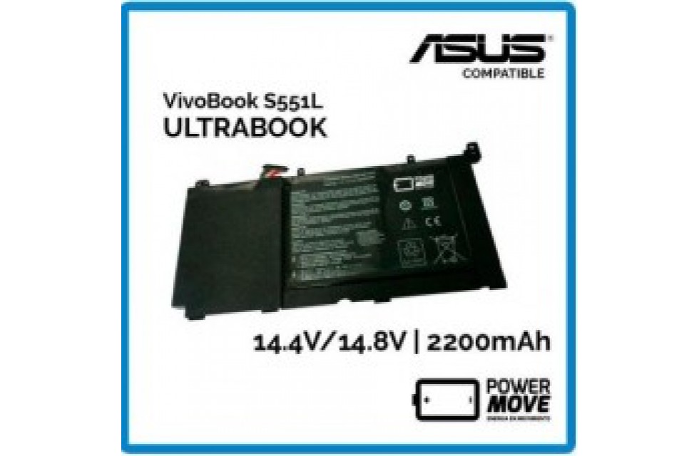 Bateria ASUS Compativel - VIVOBOOK S551L - V551L