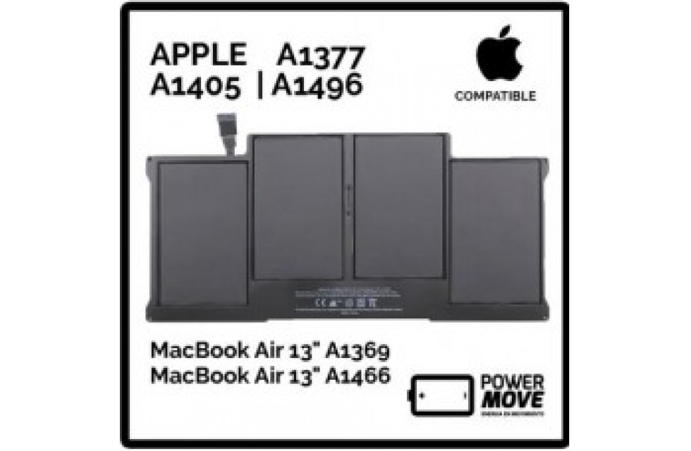 Bateria APPLE Compativel- A1377 - A1405 -A1496