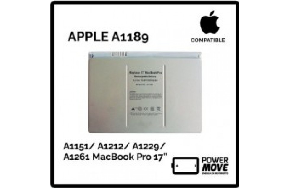 Bateria APPLE Compativel-A1189