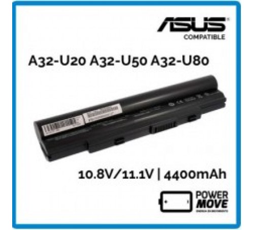 BATERIA ASUS COMPATIVEL- A32-U20 - A32-U50 - A32-U80