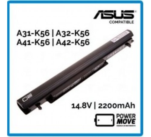 Bateria ASUS Compativel- A32-K56