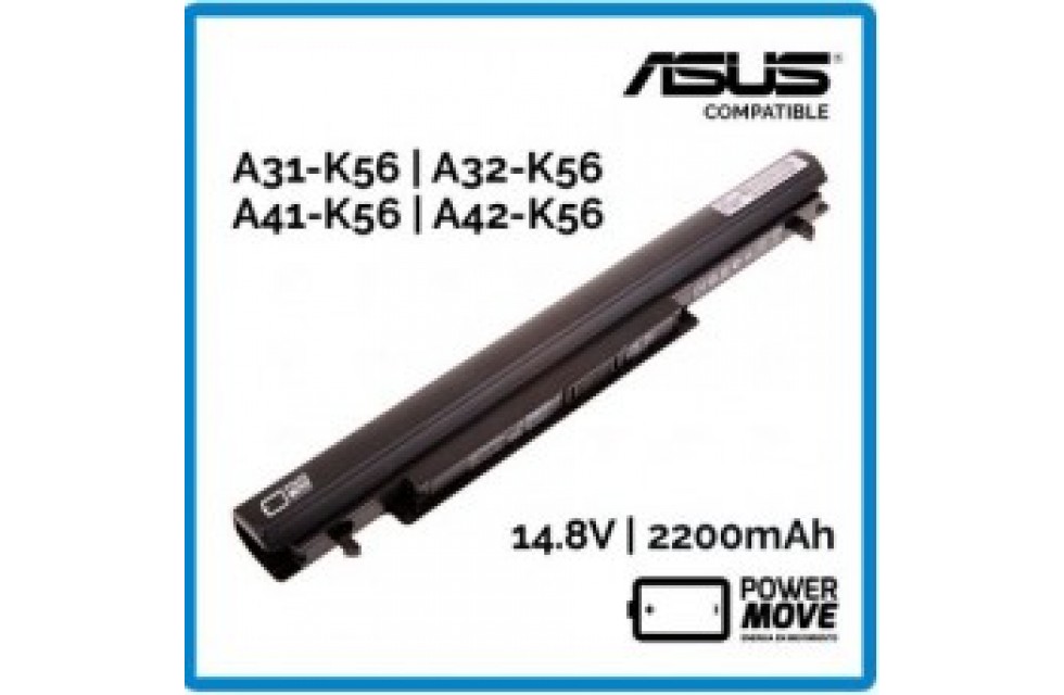 Bateria ASUS Compativel- A32-K56
