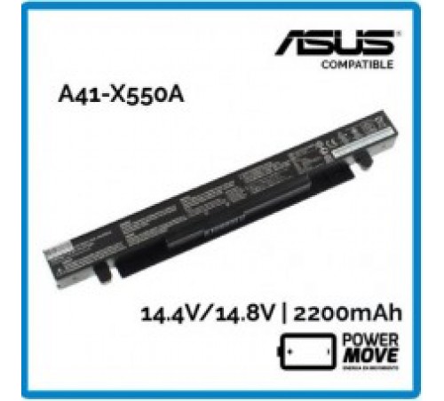 BATERIA ASUS COMPATIVEL- A41-X550A - X550 SERIES