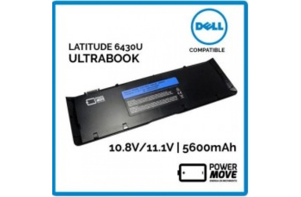 Bateria DELL Compativel- LATITUDE 6430U |-ULTRABOOK