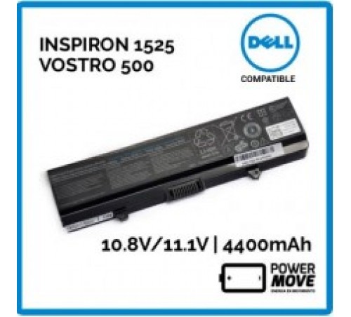 BATERIA DELL COMPATIVEL- INSPIRON 1525 - 11.1V