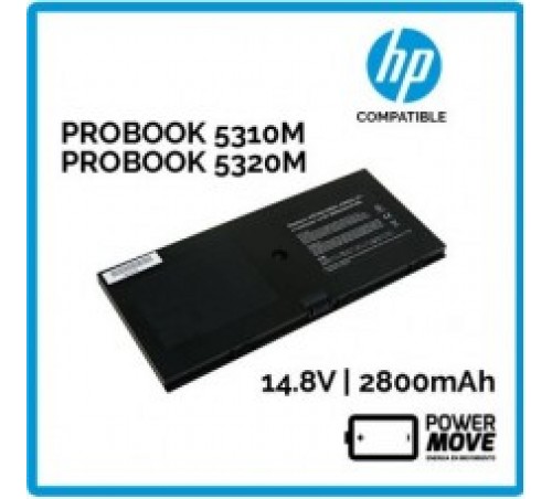 Bateria HP / COMPAQ Compativel-PROBOOK 5320M